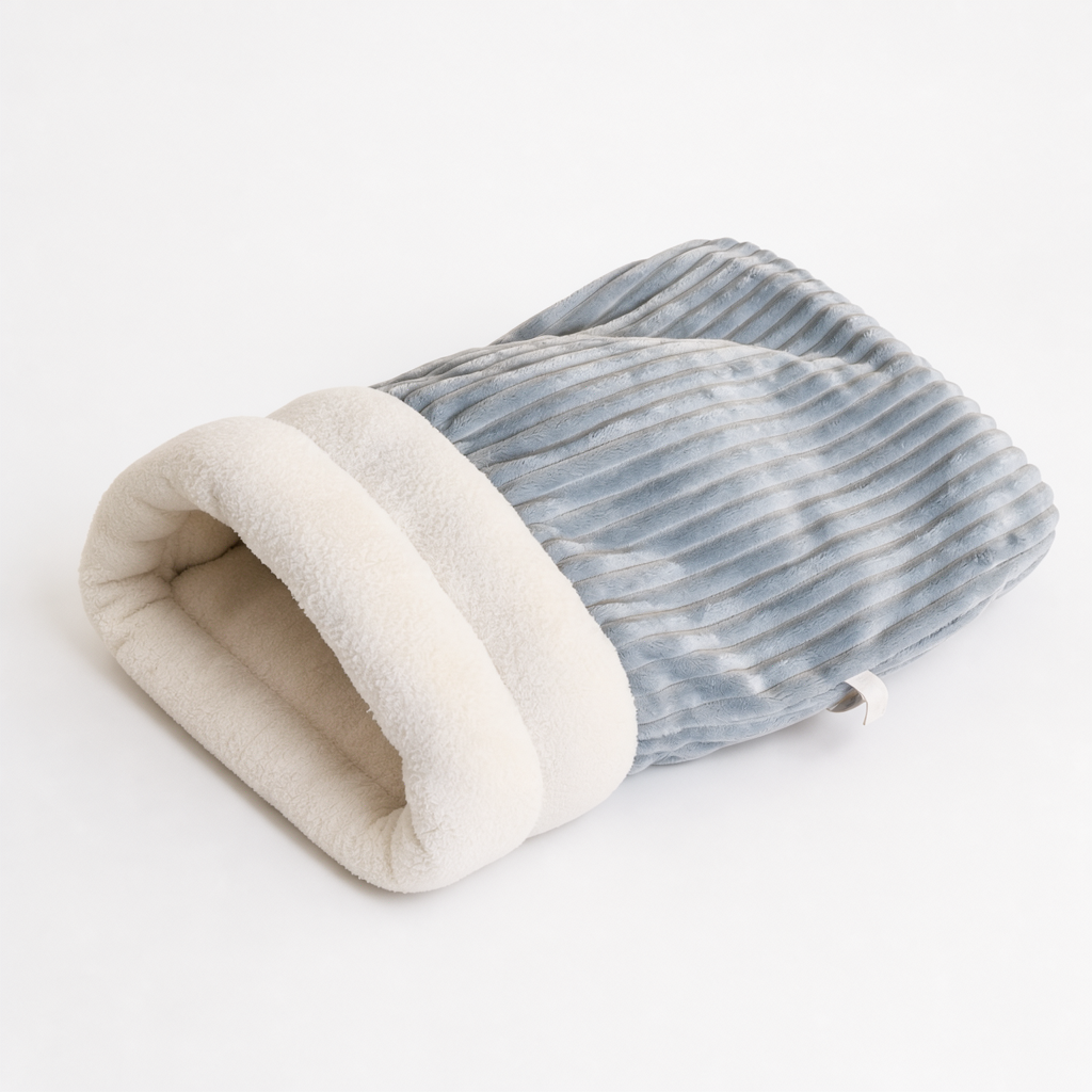 PurrLow Cozy Cat Sleeping Bag - Blue
