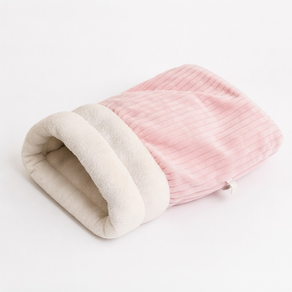 PurrLow Cozy Cat Sleeping Bag - Pink